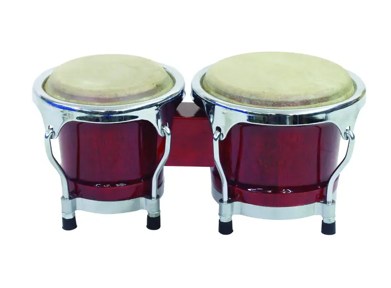 DIMAVERY BG-45 Bongo 4+5 wine red 